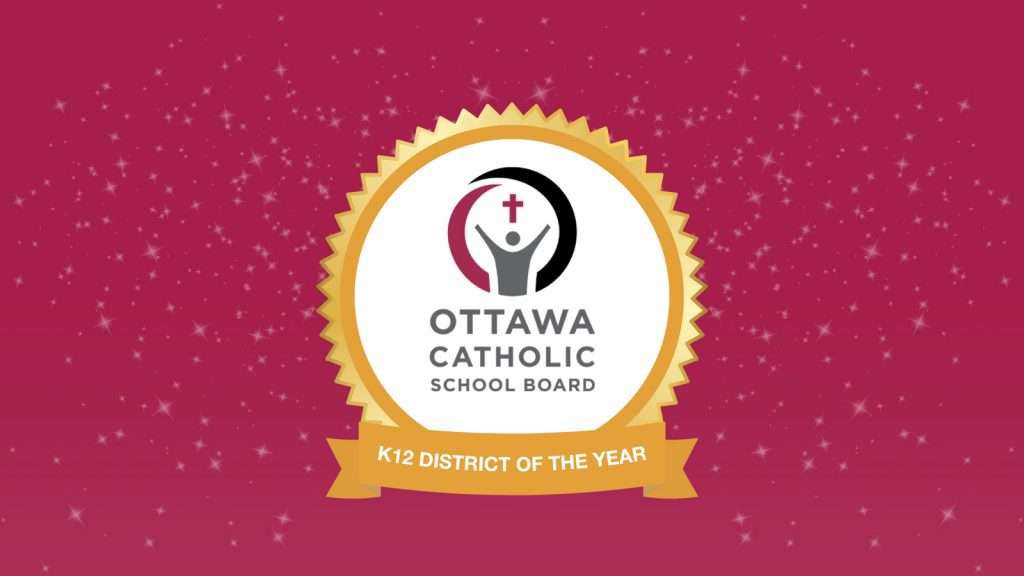 Ottawa Catholic School Board Wins National K12 District of the Year