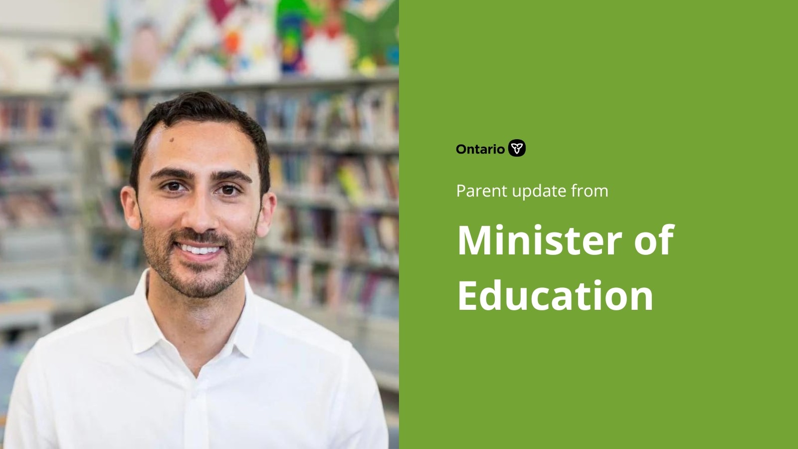 Letter from the Minister of Education – September 6, 2023