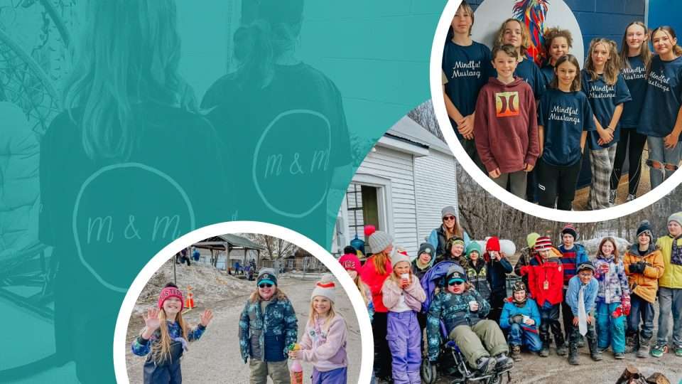 Students from Mindful Mustangs Mental Health Group