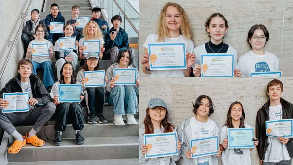 OCSB students in Science Squids