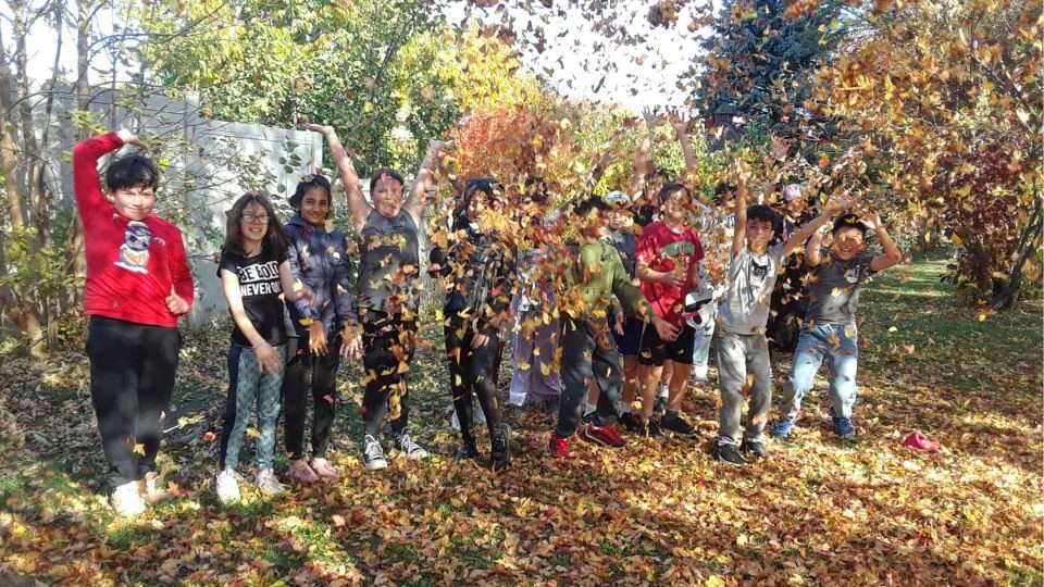 OCSB students embracing nature
