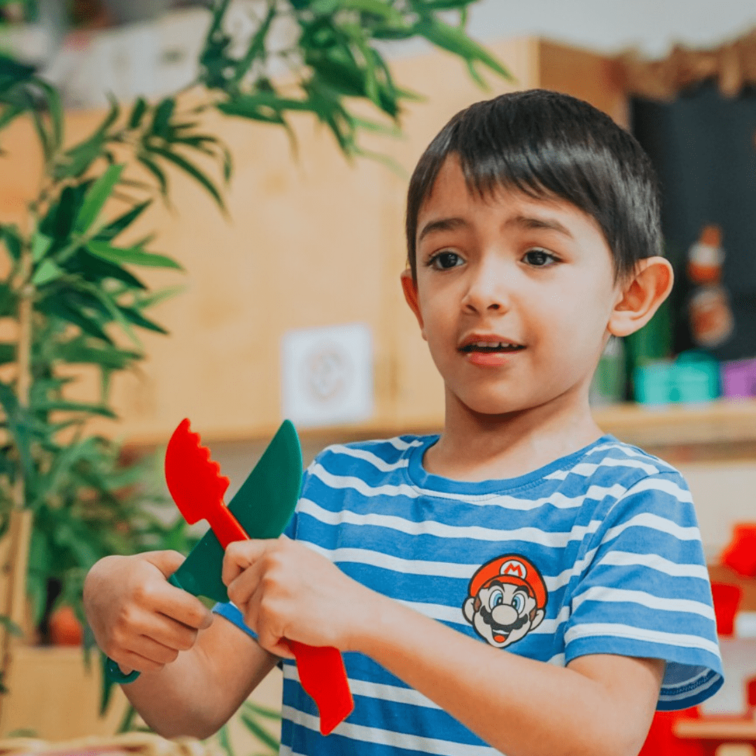 Child at OCSB Kindergarten Class
