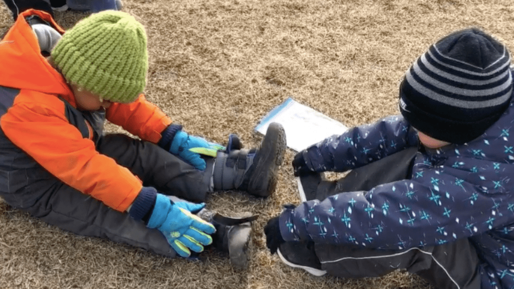 BLOG - Learning Beyond the Classroom: Kindergarten Students at St. Anne School Thrive Outdoors