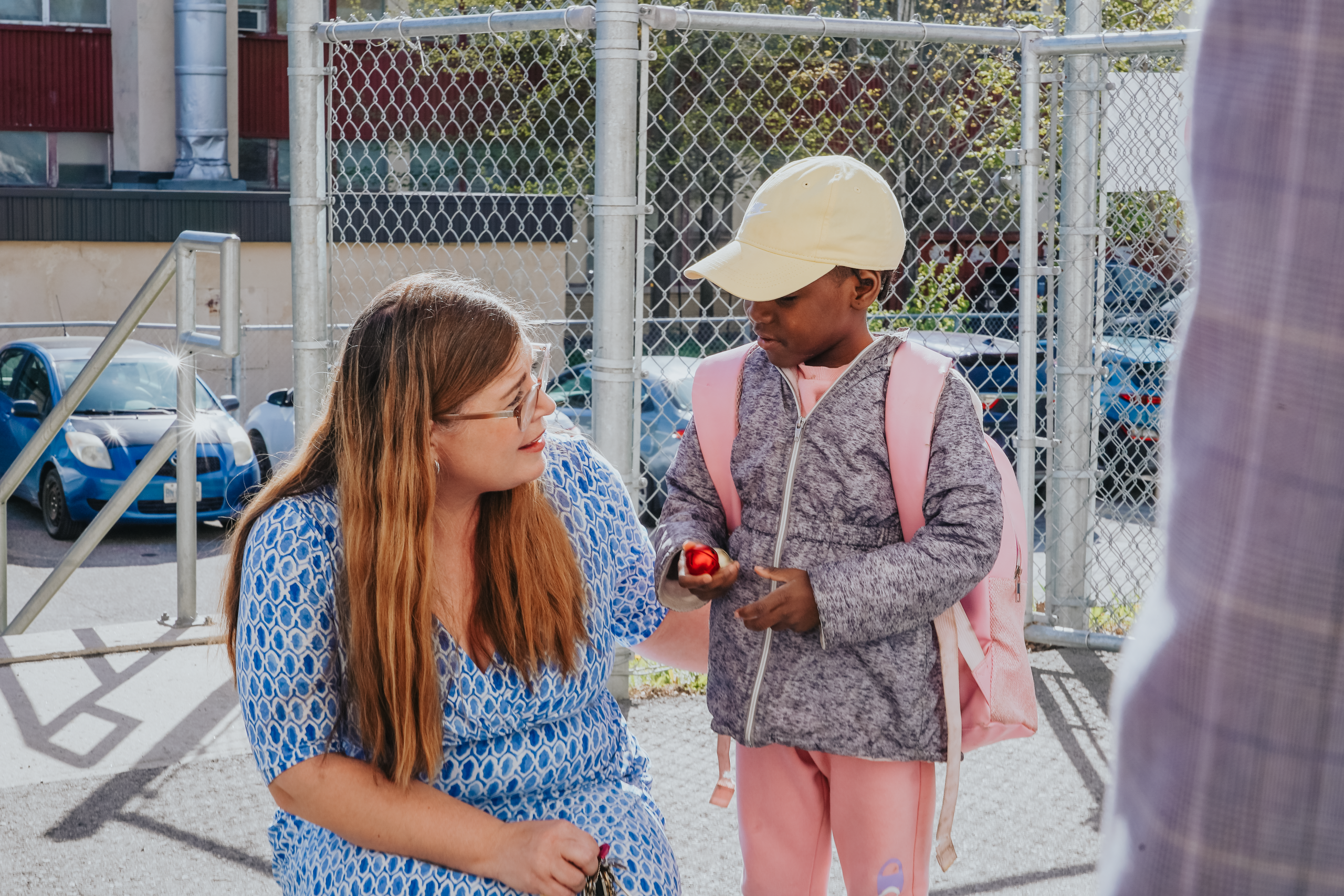Youth in their computer at OCSB school