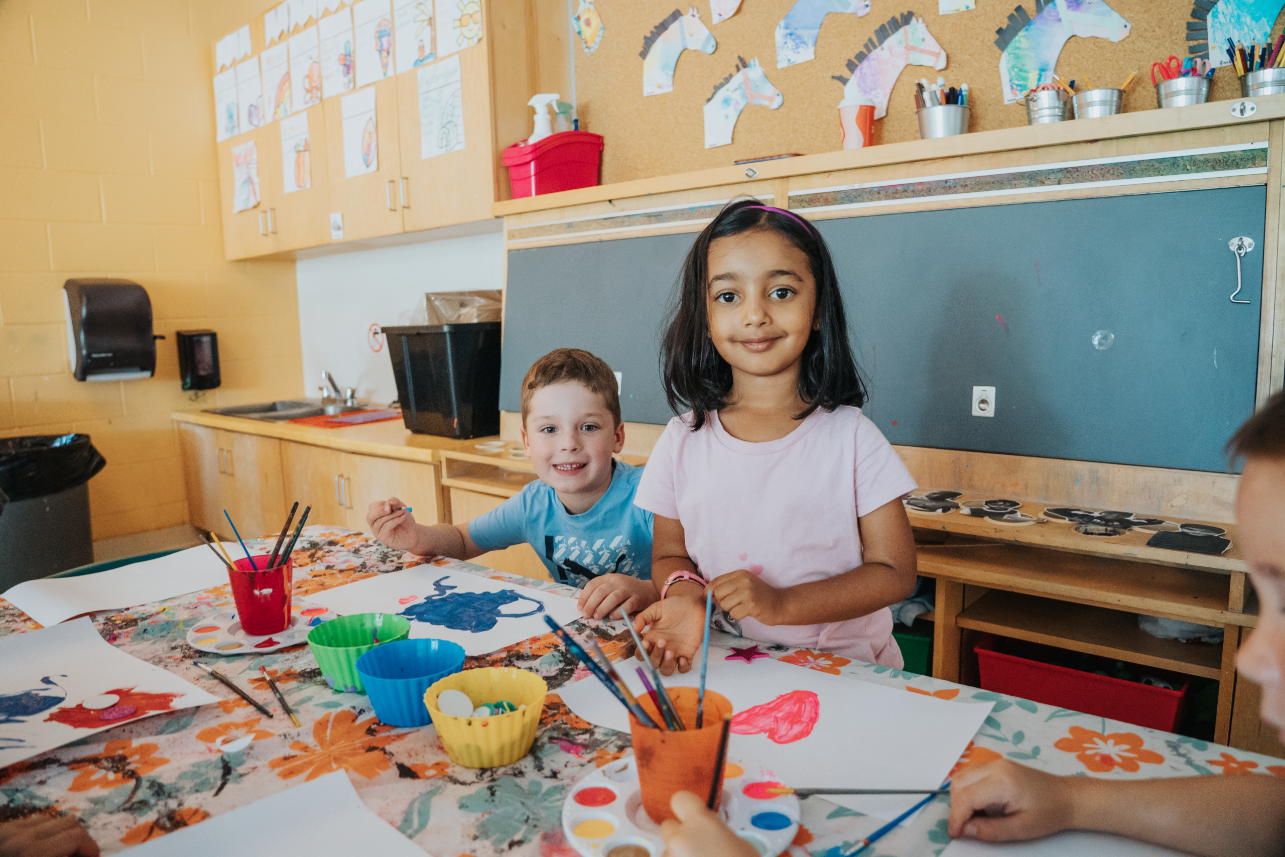 children at an OCSB school