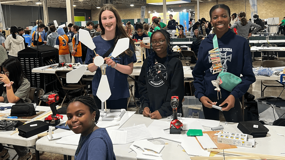 OCSB Students in a STEM project