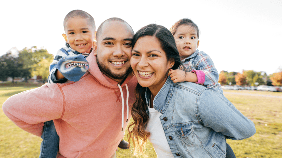 Newcomer family in Ottawa