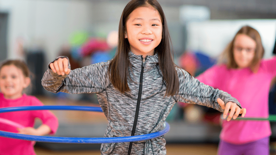Participant of the Busy Minds Camp doing an activity