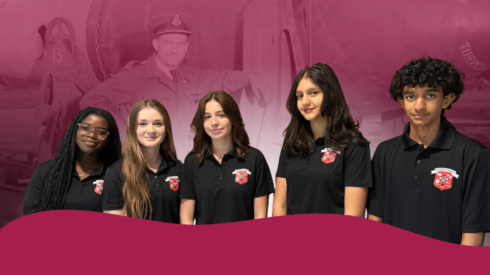 Sacred Heart Students Honour Canadian War Hero in National Remembrance Project