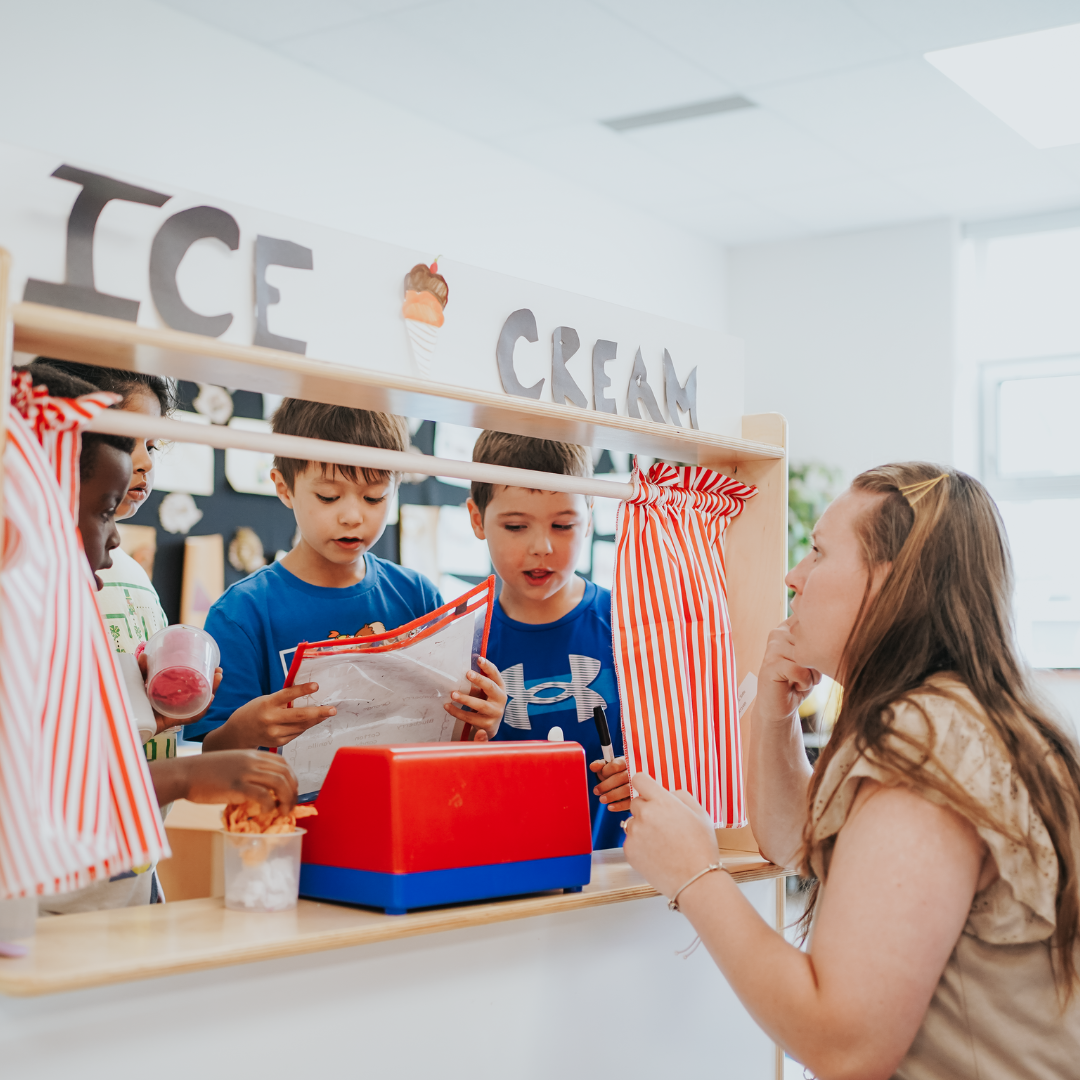 children at OCSB Kindergarten class