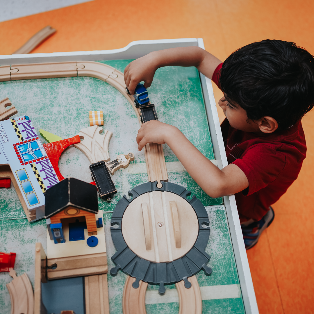 Child at OCSB Kindergarten Class