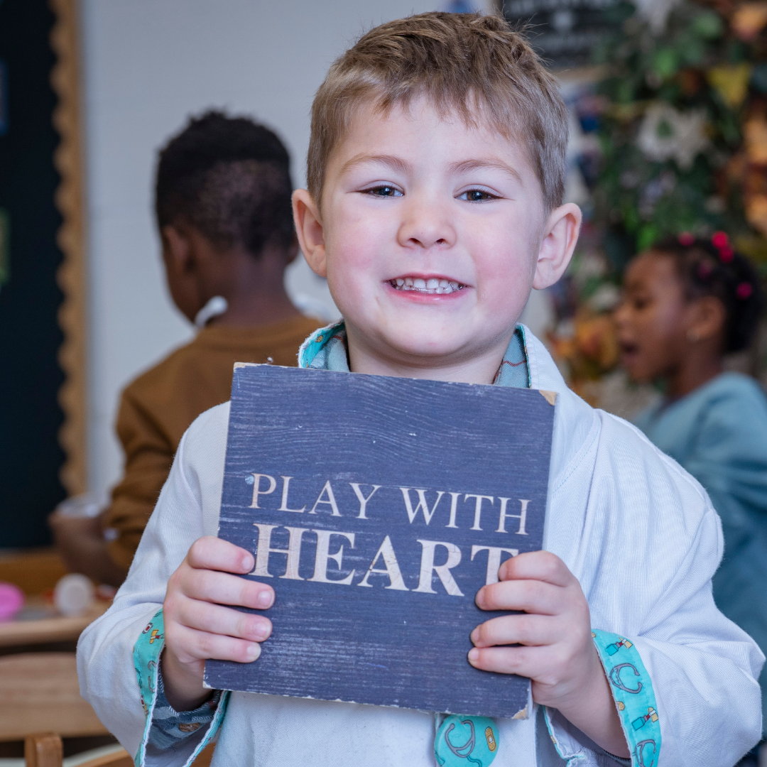 Child playing at OCSB Kindergarten