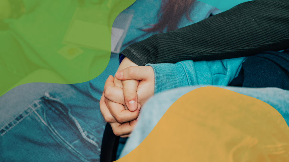 people holding hands