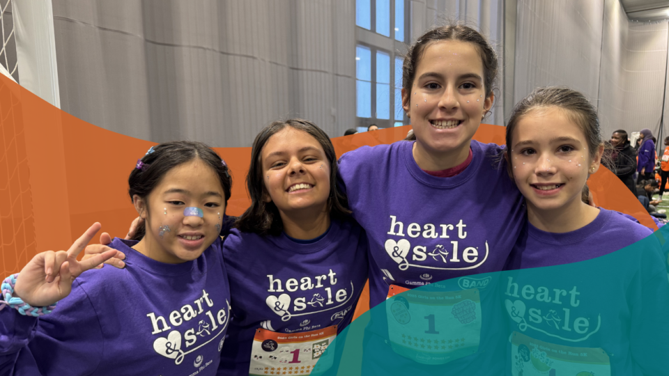 OCSB students participating in the Girls on the Run