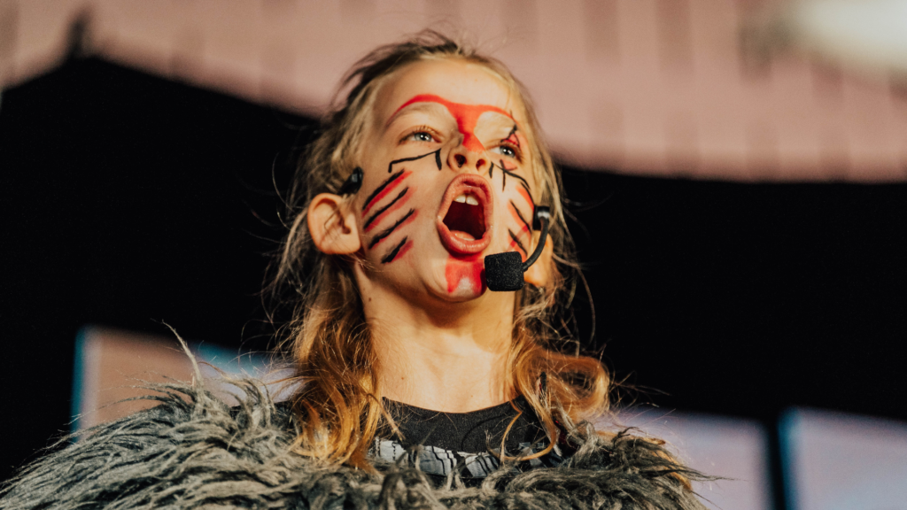 OCSB student performing the lion king
